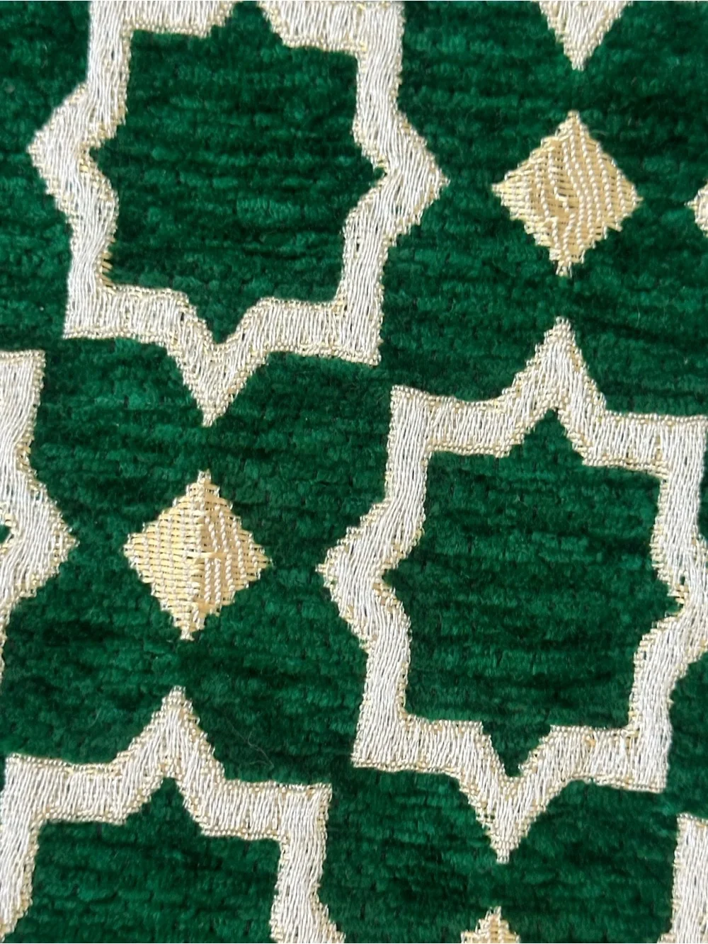 Handmade Moroccan Brocade Velvet Pouch Wristlet